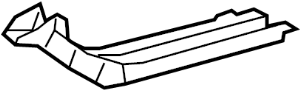 View Rail. (Front, Rear, Lower) Full-Sized Product Image