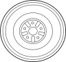 View Spare. Wheel.  Full-Sized Product Image