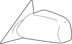 View Door Mirror (Left, Right, Rear) Full-Sized Product Image 1 of 2