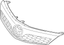 View Grille SUB - Assembly, Radiator.  Full-Sized Product Image 1 of 1