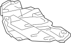 Image of Radiator Support Splash Shield (Front) image for your 2014 TOYOTA AVALON