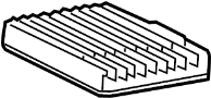 Image of Radio Amplifier image for your 2009 TOYOTA CAMRY
