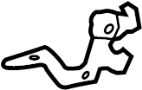 View LEVER, RECLINING CONTROL. Recline lever.  Full-Sized Product Image
