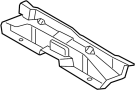 View Floor Pan Crossmember (Front, Rear, Upper, Lower) Full-Sized Product Image