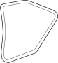 Image of Door Seal (Rear, Lower) image for your 2012 Toyota Highlander   