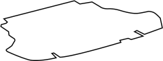 Image of Trunk Floor Access Cover (Rear, Lower) image for your 2007 Toyota Tacoma   