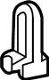Image of Bar, Hinge Torsion. image for your 2023 TOYOTA COROLLA Hybrid LE Sedan