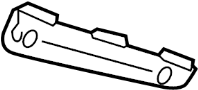 View Bumper Cover Support Rail (Front, Upper, Lower) Full-Sized Product Image