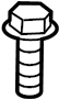 View Hood Hinge Bolt Full-Sized Product Image