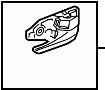 View Interior Door Handle (Front) Full-Sized Product Image