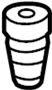 View Suspension Strut Bumper (Rear) Full-Sized Product Image