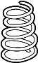 Image of Coil Spring (Rear) image for your Toyota