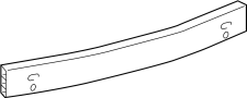 View Bumper Impact Bar (Rear) Full-Sized Product Image