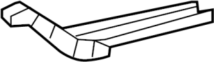 View Rail. REINFORCED. Plate. Reinforcement. (Front, Rear, Upper, Lower) Full-Sized Product Image