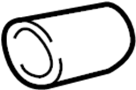 View Exhaust Tail Pipe Tip Full-Sized Product Image