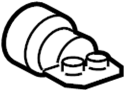 View Pipe. Damper. Exhaust.  Full-Sized Product Image