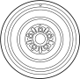 View Spare. Wheel.  Full-Sized Product Image