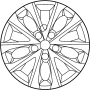 Image of Wheel Cover image for your Toyota Avalon  