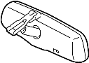 Image of Interior Rear View Mirror (Right) image for your TOYOTA CRESSIDA