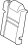 View Seat Back Cushion (Left, Rear) Full-Sized Product Image