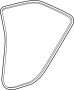 View Door Seal (Rear, Lower) Full-Sized Product Image