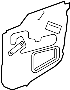 Image of Door Water Deflector (Front) image for your 2023 Toyota RAV4 PRIME   