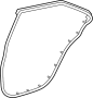 Image of Door Seal (Rear, Lower) image for your 2018 Toyota Sequoia  TRD Sport Sport Utility 