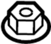 View Suspension Strut Mount Nut (Upper) Full-Sized Product Image 1 of 10