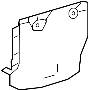 Image of Shield. Seal. (Front). A component which. image for your 2010 Toyota RAV4  Base Sport Utility 