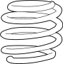 Image of Coil Spring (Front) image for your 2021 Toyota RAV4  LE Sport Utility 