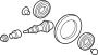 Image of Differential Ring and Pinion image for your 2006 Toyota Tacoma  Pre Runner Extended Cab Pickup Fleetside 