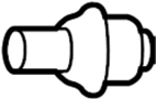 View PCV Valve Hose Adapter Full-Sized Product Image 1 of 4