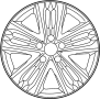 View Wheel Full-Sized Product Image 1 of 2