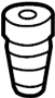 View Suspension Strut Bumper (Rear) Full-Sized Product Image