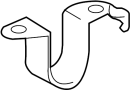 View Suspension Stabilizer Bar Bracket (Rear, Lower) Full-Sized Product Image