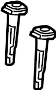 Image of Headrest Guide (Front) image for your 2025 TOYOTA CAMRY SE Sedan 2.5L FULL HYBRID EV-GAS (FHEV) CVT AWD