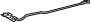 Image of Folding Seat Latch Release Handle (Rear) image for your 2024 Toyota Camry 2.5L A/T FWD SE SEDAN 