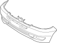 Image of Bumper Cover (Front, Upper) image for your 2016 Toyota 4Runner   