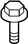View Screw. Bolt. Cover. Bumper. (Upper, Lower) Full-Sized Product Image