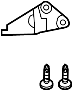 Image of Headlight Mounting Kit (Left) image for your 2006 TOYOTA SIENNA