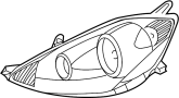 Image of Headlight image for your 2006 TOYOTA SEQUOIA