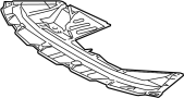 Image of Radiator Support Splash Shield (Front, Lower) image for your 2020 Toyota Tundra  1794 Edition Crew Cab Pickup Fleetside 