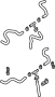 Image of Hose SUB - Assembly, Water. Hose, Heater. (Front) image for your TOYOTA HIGHLANDER