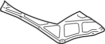 Image of Hood Insulation Pad image for your 2005 Toyota Solara 3.3L V6 A/T SLE COUPE 