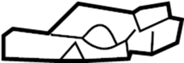 Image of Fender Seal (Front, Rear, Upper) image for your 2005 Toyota Solara  SE COUPE 