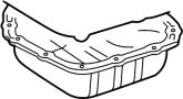 View Engine Oil Pan (Lower) Full-Sized Product Image