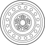 Image of Wheel image for your 2024 TOYOTA 4RUNNER
