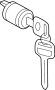View Glove Box Lock Kit Full-Sized Product Image