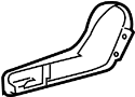 Image of Seat Trim Panel (Front, Lower) image for your 2010 Toyota Tundra  Limited Extended Cab Pickup Fleetside 
