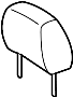 Image of Headrest (Front) image for your 2005 TOYOTA MR2 SPYDER